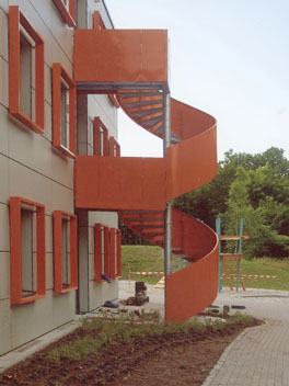Treppe Metall